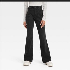 NWT New Universal Thread High Rise Flare Jeans size 10 Long